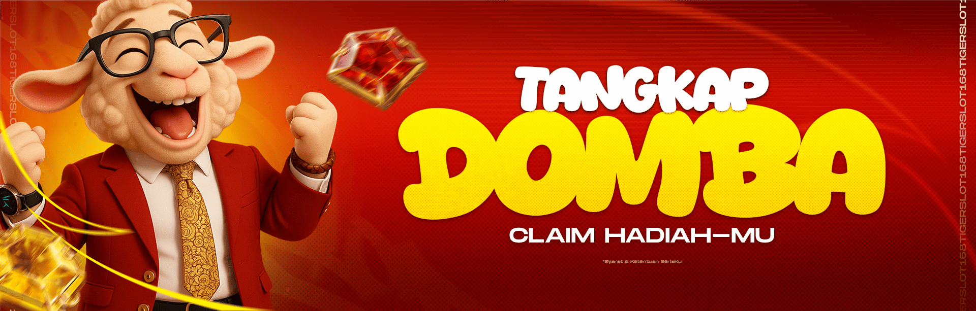 BONUS SPECIAL TANGKAP DOMBA TIGERSLOT168