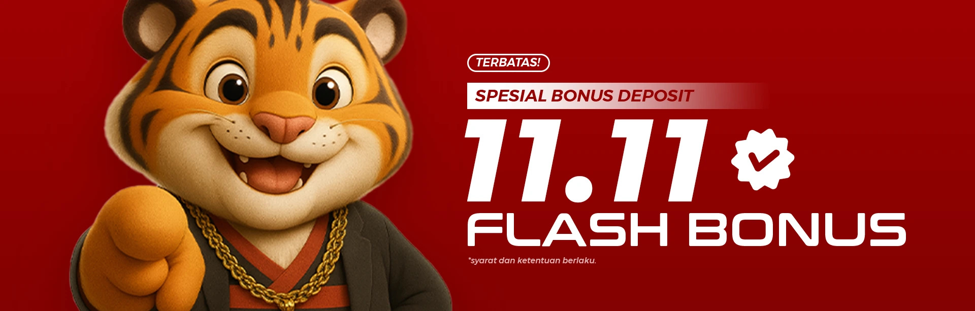 FLASH BONUS 11.11
