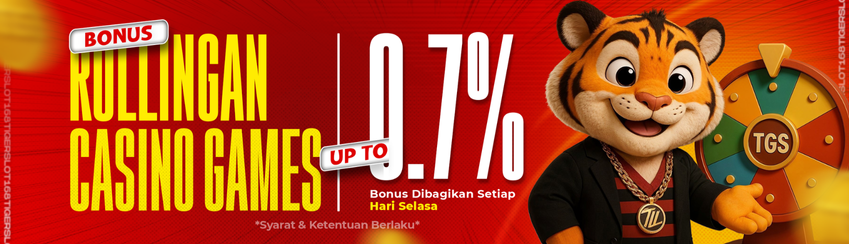 BONUS ROLLINGAN CASINO UP TO 0.7%