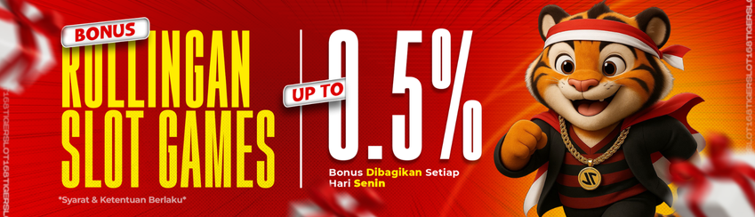 BONUS ROLLINGAN SLOT GAMES UP TO 0.5%