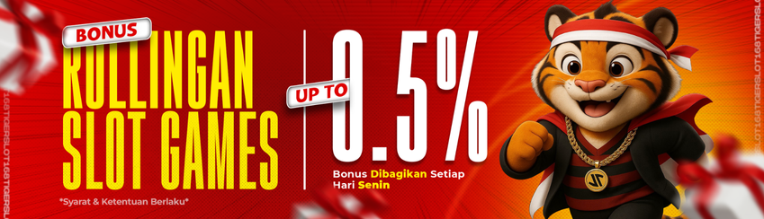 BONUS ROLLINGAN SLOT GAMES UP TO 0.5%