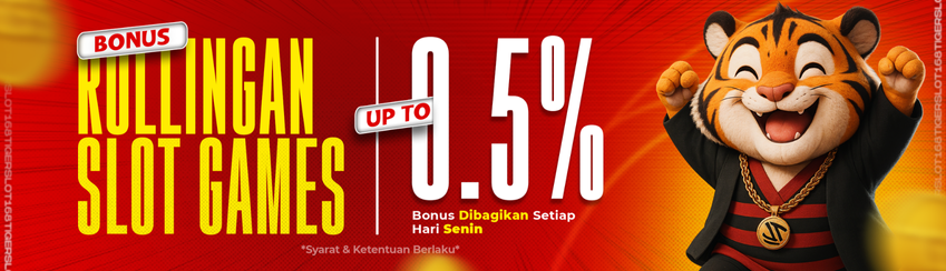 BONUS ROLLINGAN SLOT GAMES UP TO 0.5%