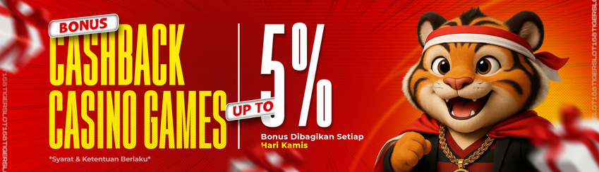 BONUS CASHBACK CASINO UP TO 5%
