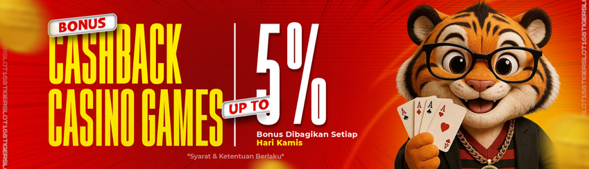 BONUS CASHBACK CASINO UP TO 5%
